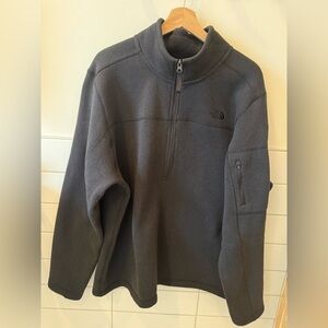 The North Face Charcoal Half-Zip Fleece Jacket